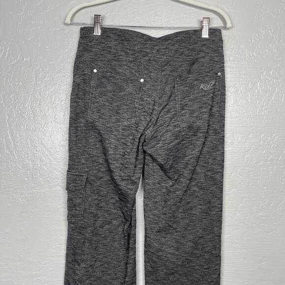 Kuhl Women 6 Reg Heathered Gray Mova Pants Drawstring Pockets Wide Leg Outdoor - Picture 7 of 10